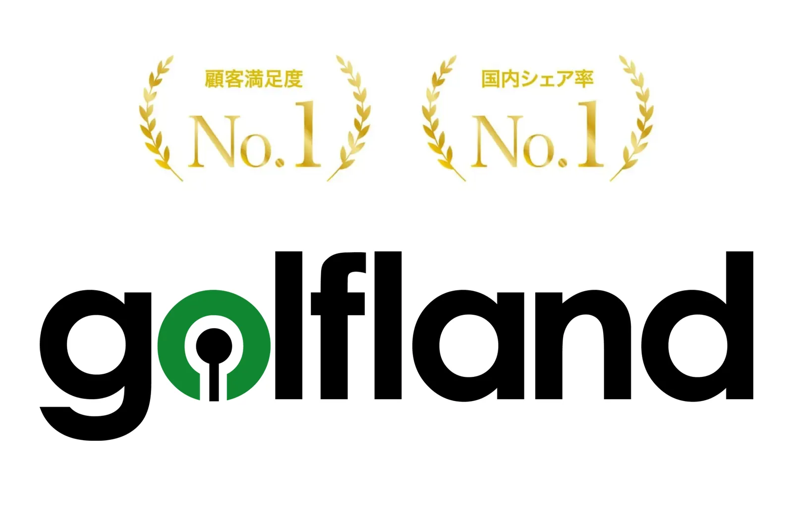 国内シェアNO.1ゴルフランドの信頼感